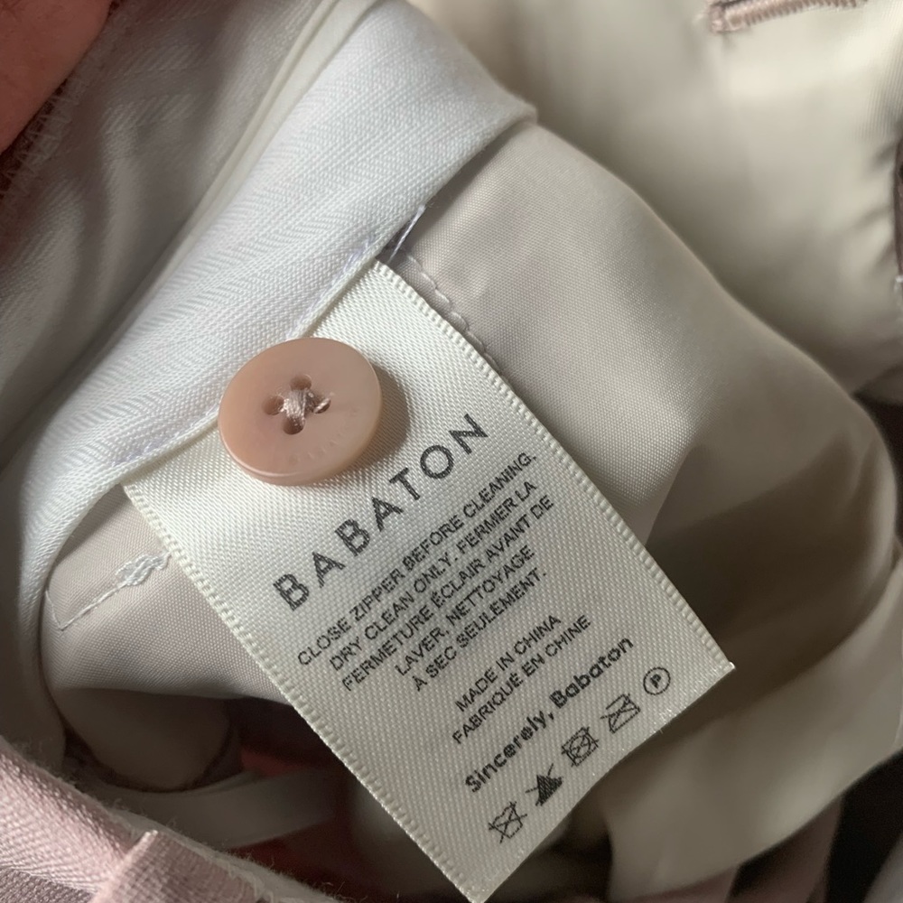 Aritzia Babaton pink kenton pants - Picture 8 of 11